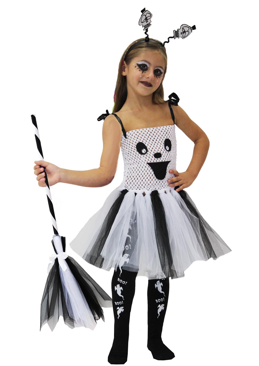 COSTUME DA FANTASMA BAMBINA